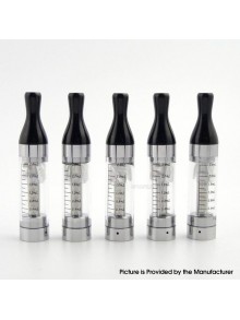 [Ships from Bonded Warehouse] Authentic KangerTech T2 Clearomizer - Clear, 2.4ml, 1.8ohm (5 PCS)