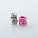 Rekavape Mission XV KB2 Style Replacement Integrated Drip Tip + Button Set for dotMod dotAIO V2 Pod - Pink