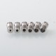 UnKwn Glitch RBA Style RBA Bridge for Billet / BB / Boro Mod - Blue, 6 PCS Air Pin 1.2 / 2.5 / 3.0 / 3.5 / 4.0 / 4.5mm