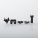 UnKwn Glitch RBA Style RBA Bridge for Billet / BB / Boro Mod - Black, 6 PCS Air Pin 1.2 / 2.5 / 3.0 / 3.5 / 4.0 / 4.5mm