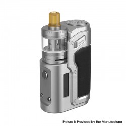 [Ships from Bonded Warehouse] Authentic Innokin Sidera DNA60C 60W SBS Box Mod with Zenith M Tank - Silver, VW 1~60W, 1 x 18650