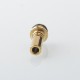 510 Drip Tip for RDA / RTA / RDTA Atomizer / Diplomat Style RTA - Gold, Stainless Steel