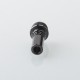 510 Drip Tip for RDA / RTA / RDTA Atomizer / Diplomat Style RTA - Black, Stainless Steel