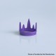 Rekavape Decorative Crown Ring Set for Monarchy MOBB Series Style RBA - Purple + Red + Blue (3 PCS)