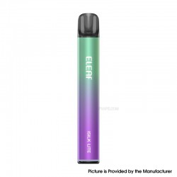 [Ships from Bonded Warehouse] Authentic Eleaf iSilk Lite 10W Pod System Kit - Green-Purple Gradient, 500mAh, 2ml, 1.0ohm