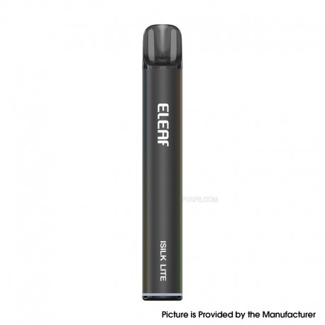 [Ships from Bonded Warehouse] Authentic Eleaf iSilk Lite 10W Pod System Kit - Black, 500mAh, 2ml, 1.0ohm