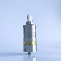 Rekavape BY KA V10 Nano Combo Radiator Style MTL RTA Atomizer - Silver + Brown, 316SS + PEI, 3.5ml, 22mm