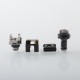 MISSION XV Astra Style RBA Bridge for Billet / Boro Mod - Black, 316SS, 5 PCS Air Pin 1.2, 2.0, 2.5, 3.0, 3.5mm