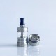 Rekavape G-Class Style MTL RTA Atomizer - Black, 3.5ml, 3 PCS Air Pin 1.0, 1.2, 1.5mm, 22mm Diameter