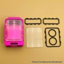 Kooroo Style Style Boro Tank for SXK BB / Billet / Boro Box Mod Kit - Pink, Aluminum