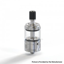 Authentic Auguse ERA V4 MTL RTA Rebuildable Tank Atomizer - Silver, 22mm Diameter