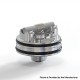 Authentic Auguse ERA V4 MTL RTA Rebuildable Tank Atomizer - Silver, 22mm Diameter