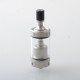 Authentic Auguse V3 RTA Atomizer - Matte Silver, 4ml, 9 x Air Pins 0.8, 0.9, 1.0, 1.2, 1.4, 2 x 0.8, 2 x 0.9, 2 x 1.0, 2 x 1.2mm