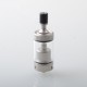 Authentic Auguse V3 RTA Atomizer - Matte Silver, 4ml, 9 x Air Pins 0.8, 0.9, 1.0, 1.2, 1.4, 2 x 0.8, 2 x 0.9, 2 x 1.0, 2 x 1.2mm