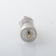 Authentic Auguse V3 RTA Atomizer - Matte Silver, 4ml, 9 x Air Pins 0.8, 0.9, 1.0, 1.2, 1.4, 2 x 0.8, 2 x 0.9, 2 x 1.0, 2 x 1.2mm