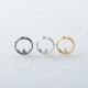 Rekavape Decorative Crown Ring Set for Monarchy MOBB Series Style RBA - Gold + Black + Silver (3 PCS)