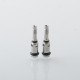 Rekavape BY-KA L Style MTL RTA Atomizer - Silver, 3ml, 1.2, 1.4, 1.7mm, 19mm Diameter