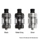 [Ships from Bonded Warehouse] Authentic VOOPOO UFORCE-X Nano Tank Atomizer - Gunmetal, 4.5ml, 0.3ohm / 0.6ohm 28mm Diameter