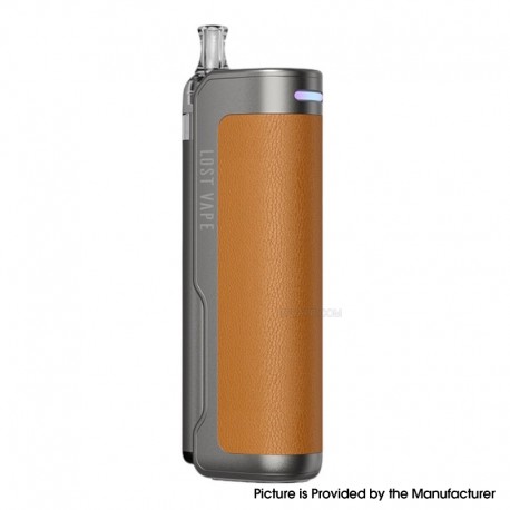 [Ships from Bonded Warehouse] Authentic Lost Vape Thelema Nexus Pod Kit with PCC Box - Gunmetal Brown, 400mAh + 2000mAh