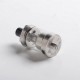 Skyline R Style RTA Rebuildable Atomizer w/ 2 Airdisks - Silver, 3.2ml, 1.0mm / 1.5 x 3.9mm, 22mm Diameter