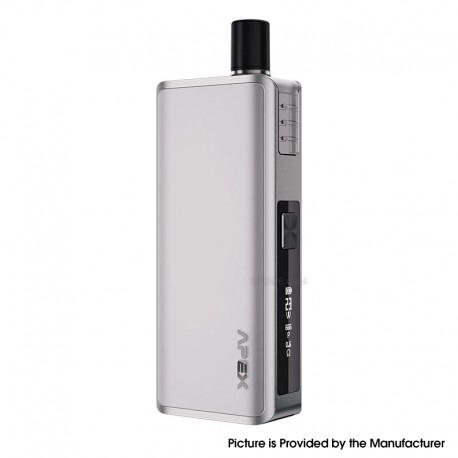 [Ships from Bonded Warehouse] Authentic Vaporesso APEX 30W Pod System Kit - Satin Silver, 2000mAh, 5ml, 0.6ohm / 0.8ohm