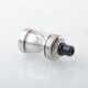 Skyline R Style RTA Rebuildable Tank Atomizer Full Kit w/ MTL + RDL Airdisks - Silver, 3.2ml, 22mm Dia