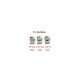 Skyline R Style RTA Rebuildable Tank Atomizer Full Kit w/ MTL + RDL Airdisks - Silver, 3.2ml, 22mm Dia