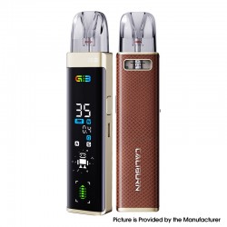 [Ships from Bonded Warehouse] Authentic Uwell Caliburn G3 Pro Pod System Kit - Brown Leather, 1000mAh, 3ml, 0.4ohm / 0.9ohm