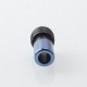 Monarchy Tapered V2 Style 510 Drip Tip for RDA / RTA / RDTA Atomizer - Blue, Titanium