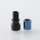 Monarchy Tapered V2 Style 510 Drip Tip for RDA / RTA / RDTA Atomizer - Blue, Titanium