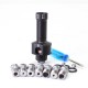 SXK NT2U Style RBA Bridge for Billet / BB / Boro Mod - Black, 8 PCS Air Pin 1.0, 1.2, 1.5, 2.0, 2.5, 3.0, 3.5, 4.0mm