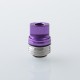 SXK Monarchy Ultra Whistle Style Drip Tip for BB / Billet / Boro AIO Box Mod - Purple, 316 Stainless Steel + Aluminum