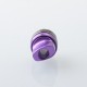 SXK Monarchy Ultra Whistle Style Drip Tip for BB / Billet / Boro AIO Box Mod - Purple, 316 Stainless Steel + Aluminum