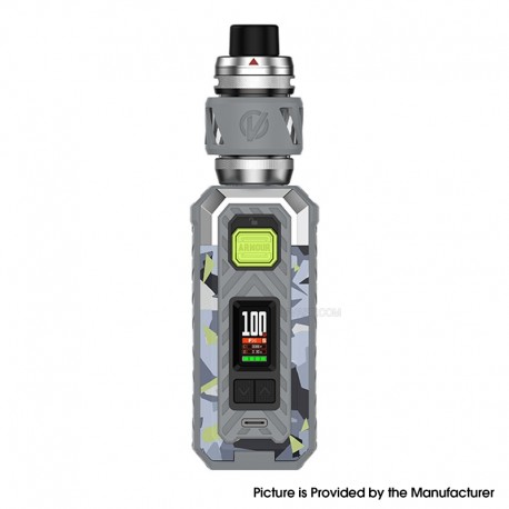 [Ships from Bonded Warehouse] Authentic Vaporesso Armour S 100W Mod Kit with iTank T Atomizer 6ml - Camo Blue, VW 5~100W