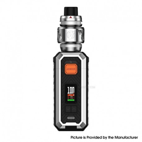 [Ships from Bonded Warehouse] Authentic Vaporesso Armour S 100W Mod Kit with iTank T Atomizer 6ml - Silver, VW 5~100W