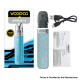 [Ships from Bonded Warehouse] Authentic VOOPOO Argus Z2 Pod System Kit - Mint Blue, 1500mAh, 3ml, 0.7ohm