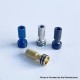 Rekavape Monarchy Ultra TF Dama Style 510 Drip Tip for RDA / RTA / RDTA Atomizer - Blue, Stainless Steel