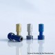 Rekavape Monarchy Ultra TF Dama Style 510 Drip Tip for RDA / RTA / RDTA Atomizer - Blue, Stainless Steel