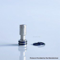 Rekavape Monarchy Ultra TF Dama Style 510 Drip Tip for RDA / RTA / RDTA Atomizer - Silver, Stainless Steel