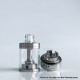 Rekavape VMM Imperia Style RTA Rebuildable Tank Atomizer - Black, 316 Stainless Steel + PEI, 5ml, DL / MTL Air Plate, 22mm