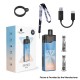 [Ships from Bonded Warehouse] Authentic Lost Vape Orion SE Pod Kit - Black Blue, 5~22W, 800mAh, 2.5ml, 0.8ohm / 1.0ohm