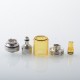 Rekavape Four One Five 415V2 415 V2 Style MTL RTA Atomizer - Silver, 316SS + PEI, 4ml, 22mm, Diameter