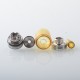 Rekavape Four One Five 415V2 415 V2 Style MTL RTA Atomizer - Silver, 316SS + PEI, 4ml, 22mm, Diameter