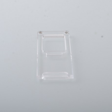 Authentic MK Mods Replacement Panel Plate for Veepon Tita X2 AIO Boro Mod - Translucent, Acrylic (1 PC)