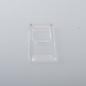 Authentic MK Mods Replacement Panel Plate for Veepon Tita X2 AIO Boro Mod - Translucent, Acrylic (1 PC)