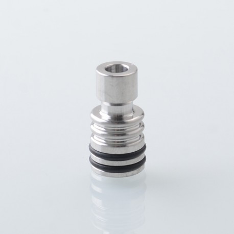 Rekavape Monarchy M T Style 510 Drip Tip for RDA / RTA / RDTA Atomizer - Silver, Stainless Steel