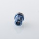 Rekavape Mission Boro Tips V2 ARC Style Drip Tip for BB / Billet Boro Mod - Blue, Titanium + Stainless Steel