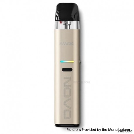 [Ships from Bonded Warehouse] Authentic SMOK Novo Eco 30W Pod System Kit - Pale Gold, 1000mAh, 2ml, 0.6ohm