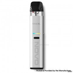 [Ships from Bonded Warehouse] Authentic SMOK Novo Eco 30W Pod System Kit - Silver, 1000mAh, 2ml, 0.6ohm