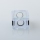 Kooroo Style Style Boro Tank for SXK BB / Billet / Boro Box Mod Kit - Translucent, PC